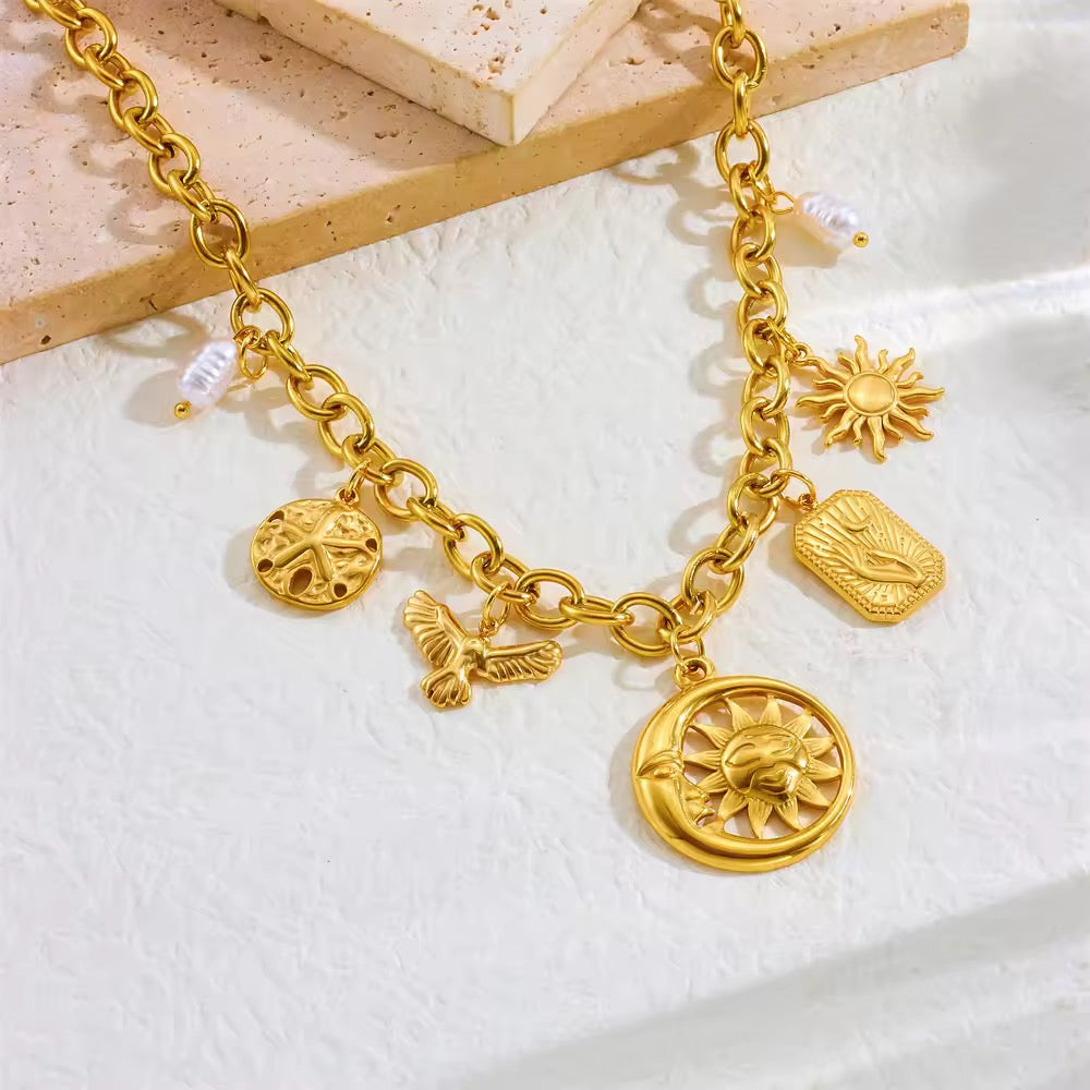 Collier Charme été