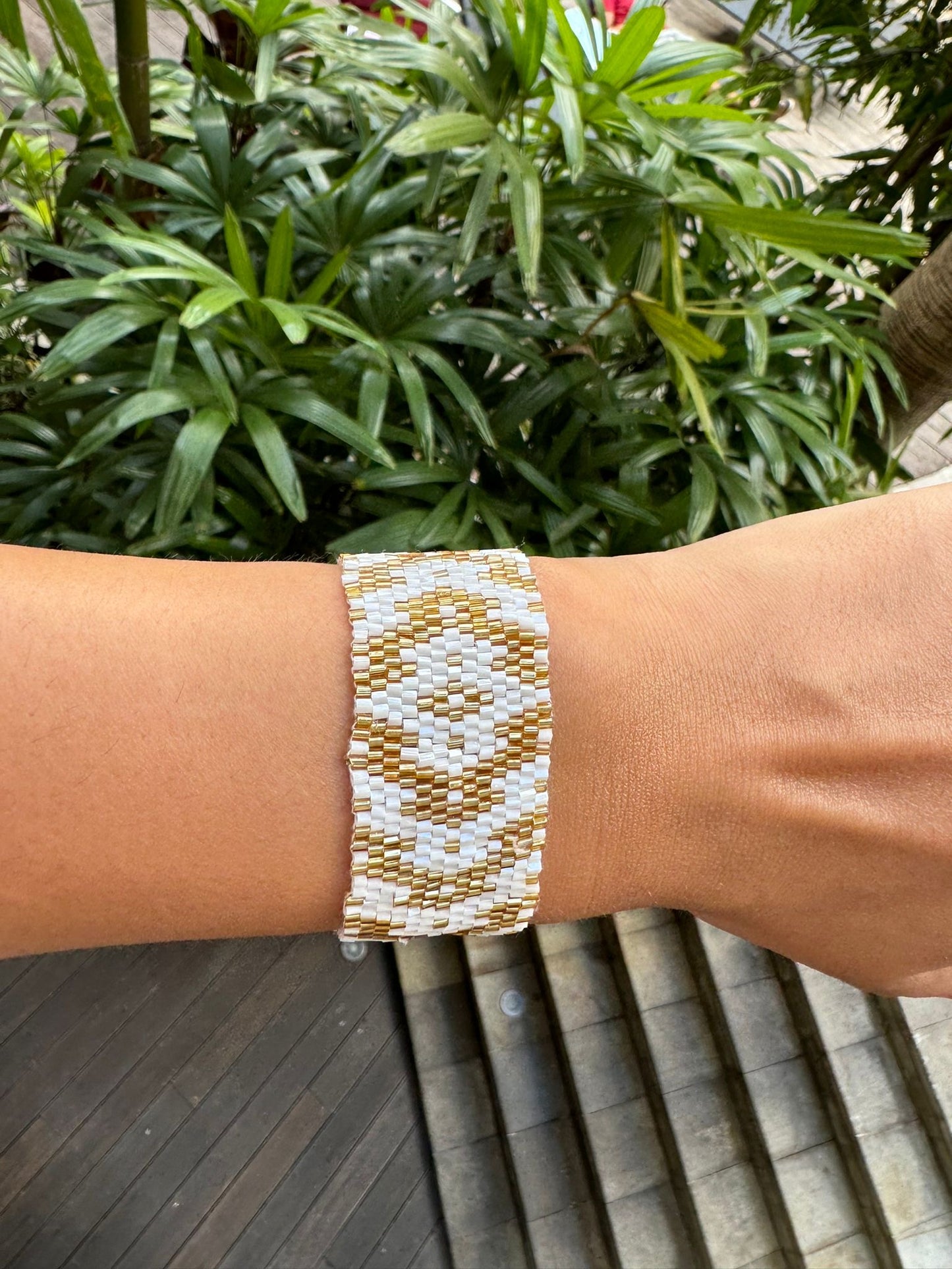Bracelet Bali blanc