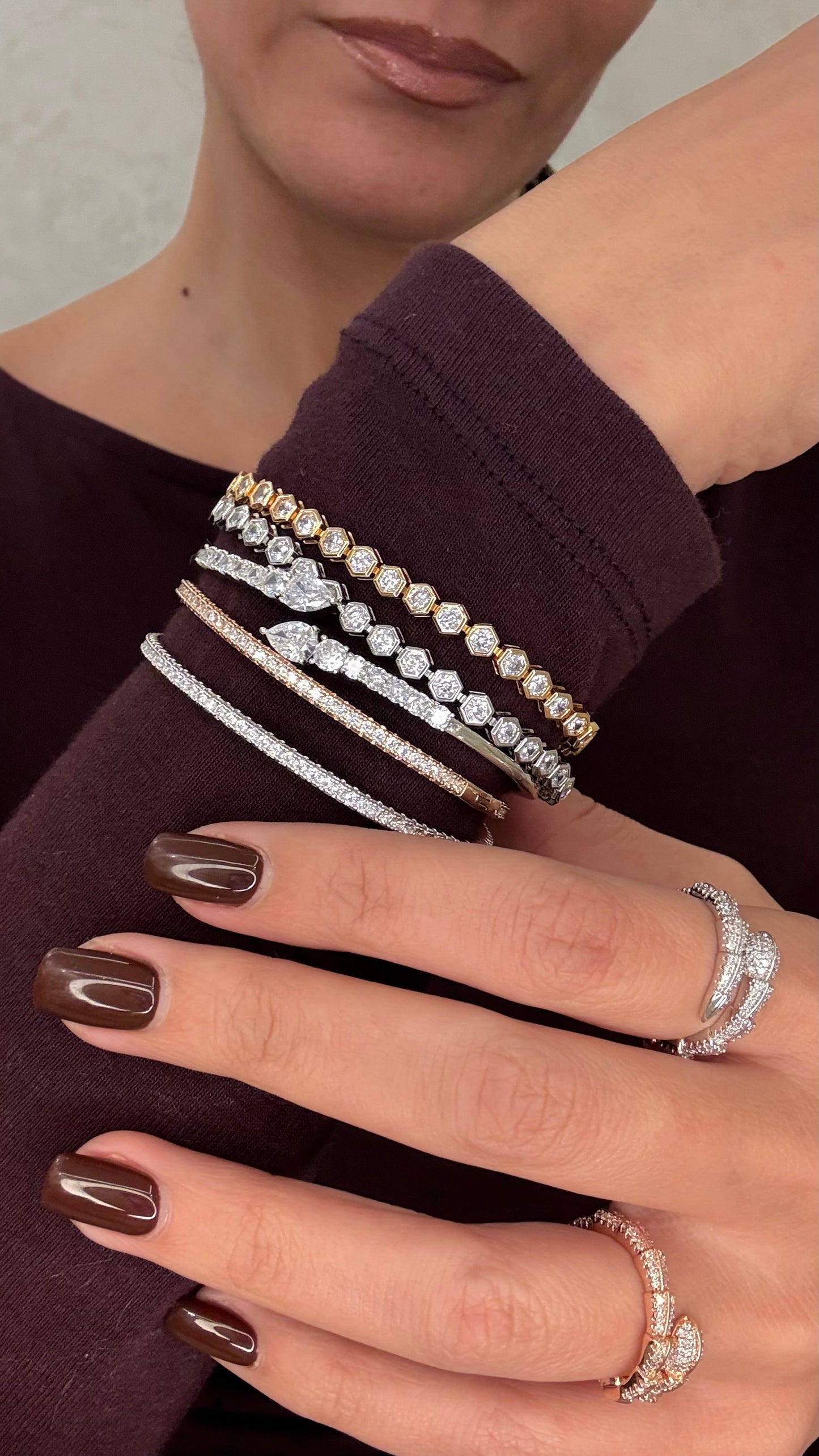 Bracelet diamonds