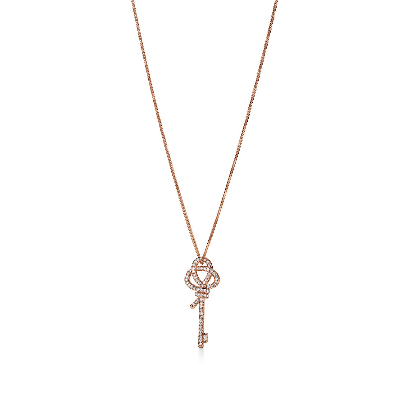 Collier Clef double face