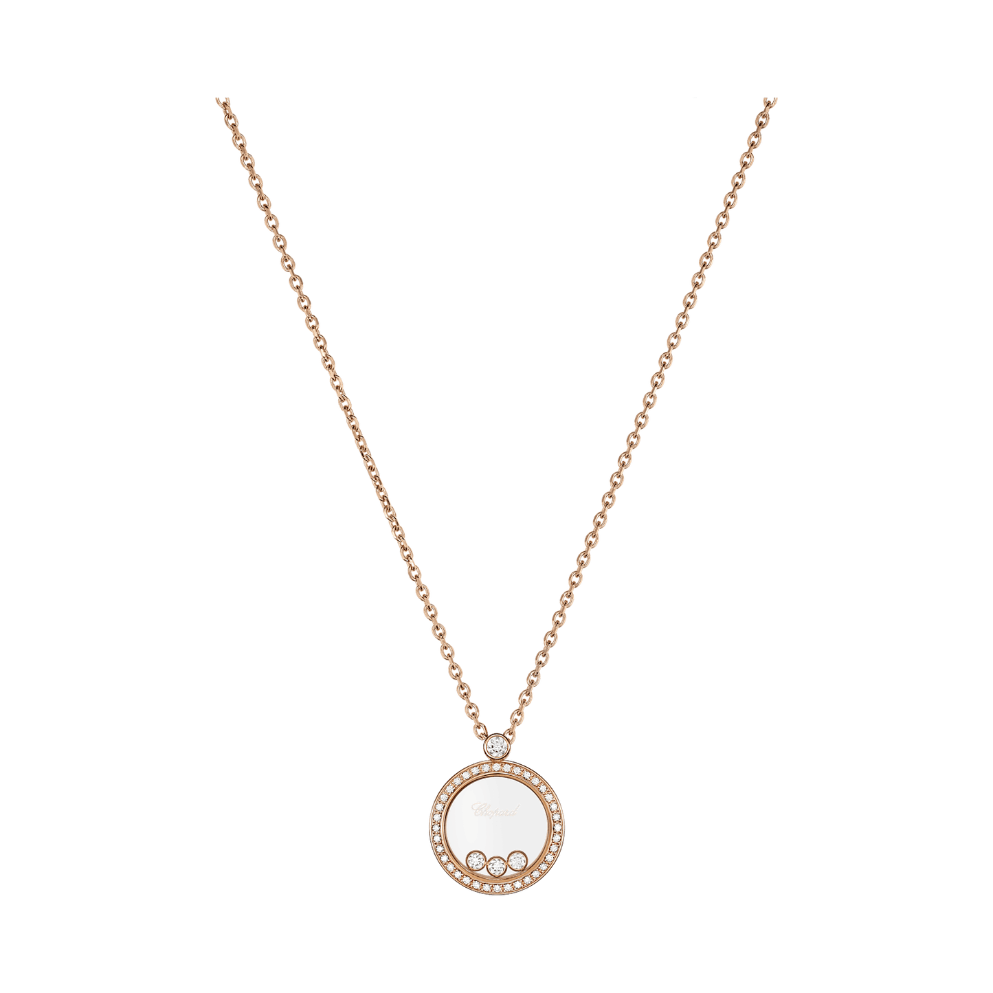 Collier 3 diamonds