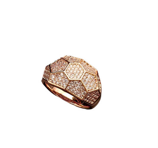 Bague Kara rose gold