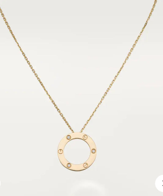 Collier Love Or