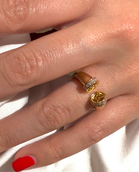 Bague ouverte rose gold