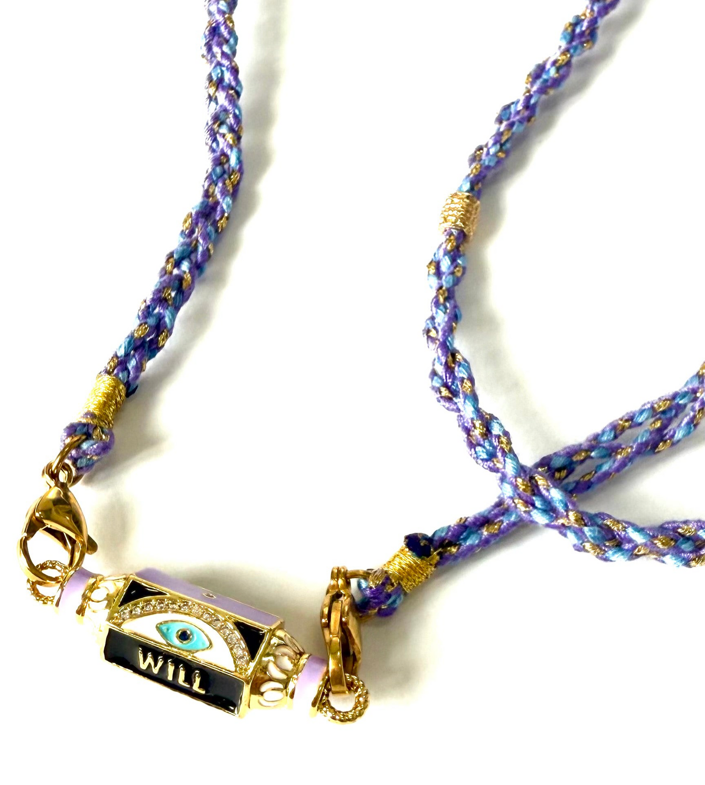 2 en 1 Locket purple