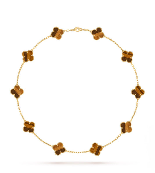 Collier Alhambra brown