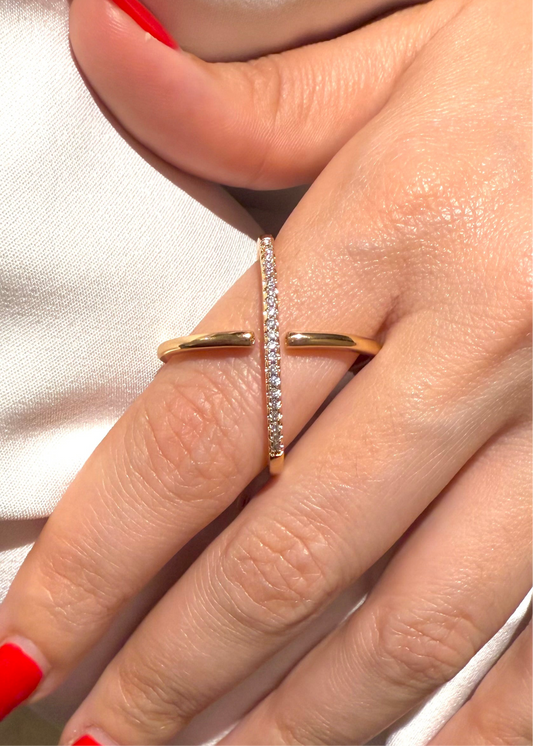 Bague Croisé