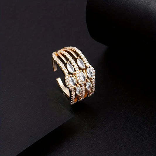 Bague carly rose gold