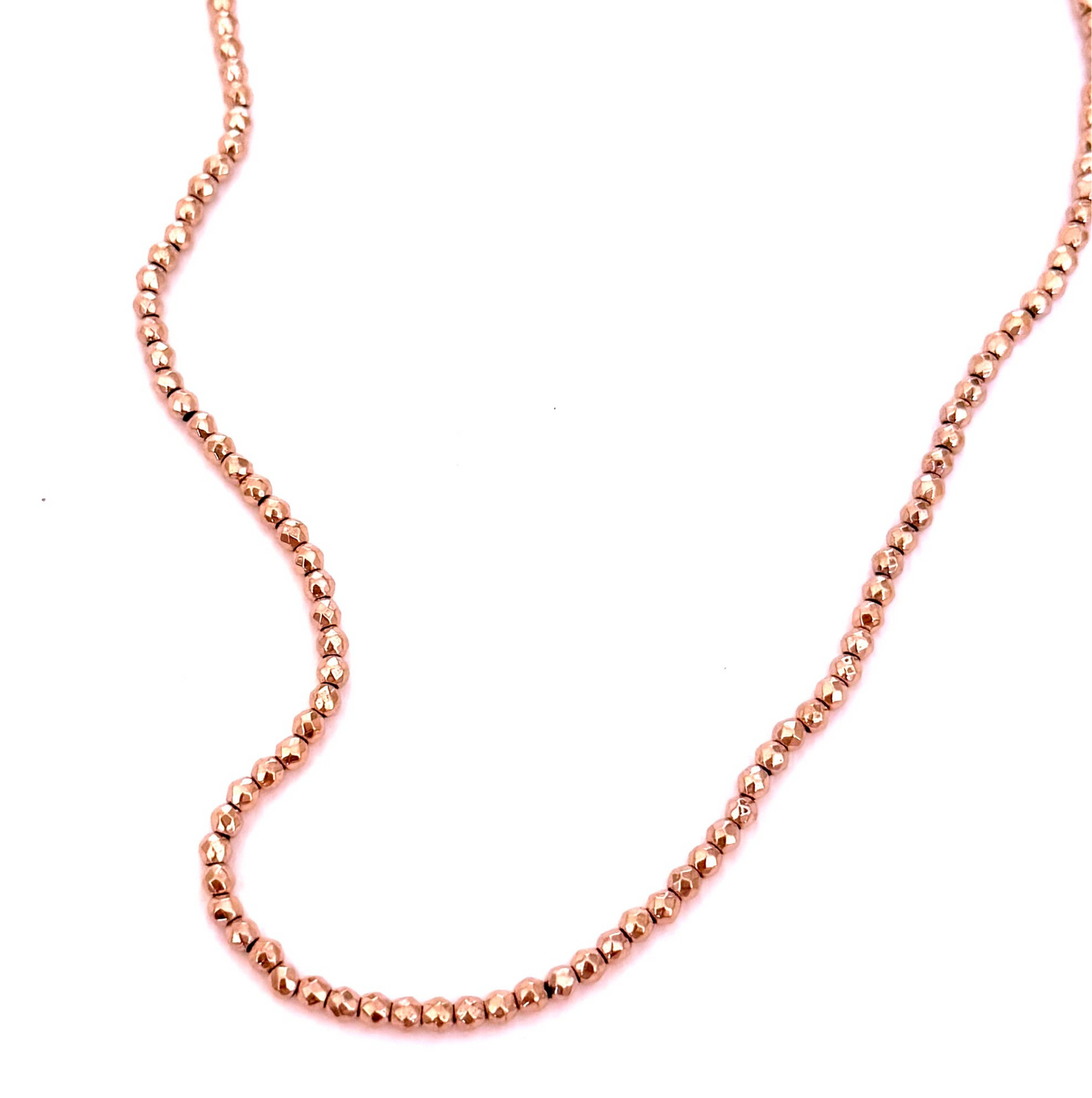 Collier perle Rose gold
