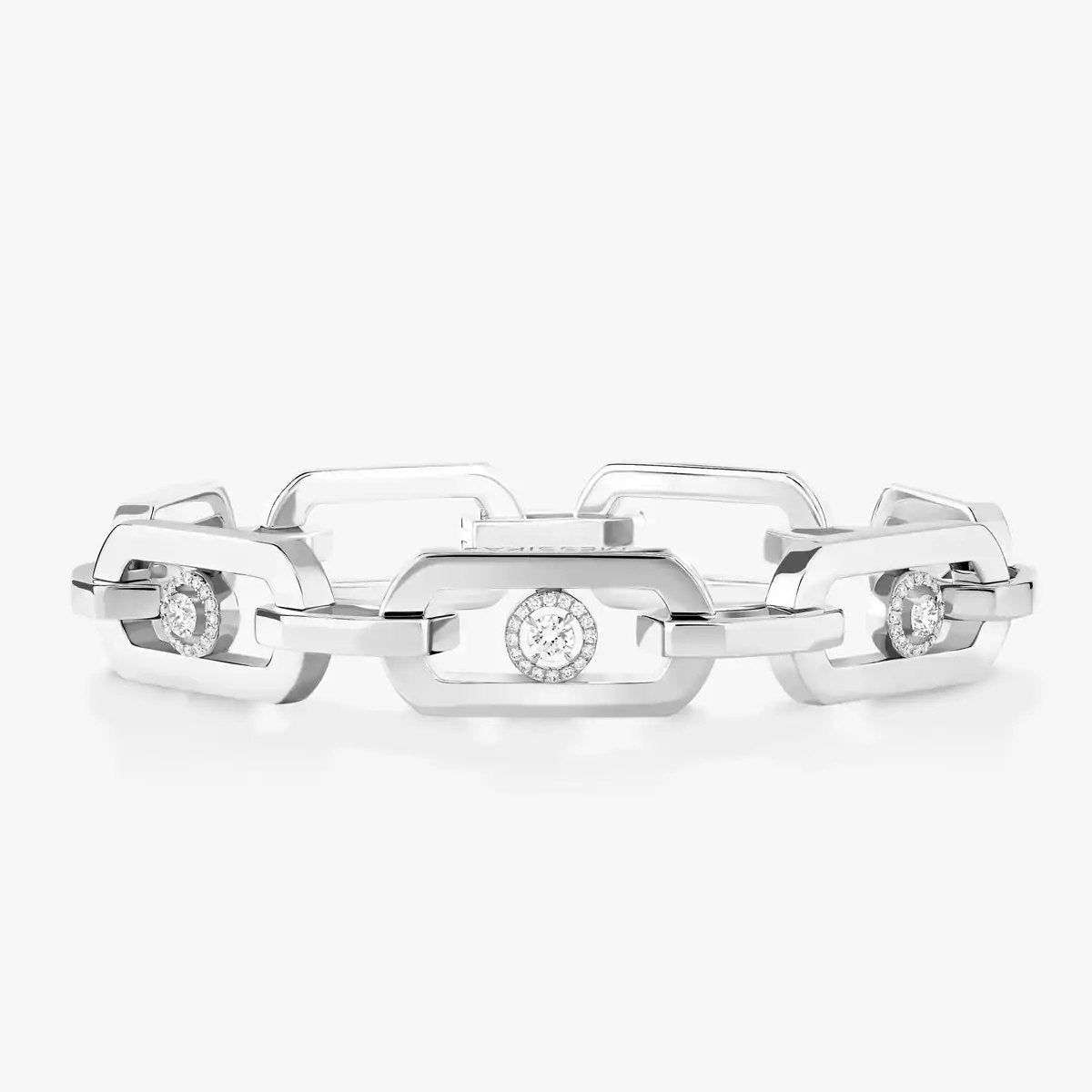 Gourmette Moove argent