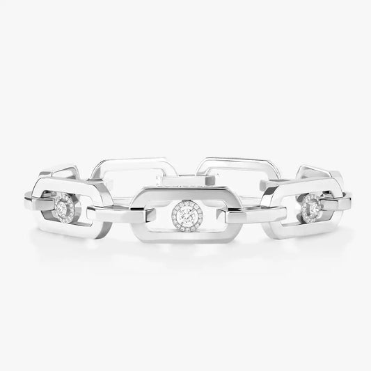 Gourmette Moove argent
