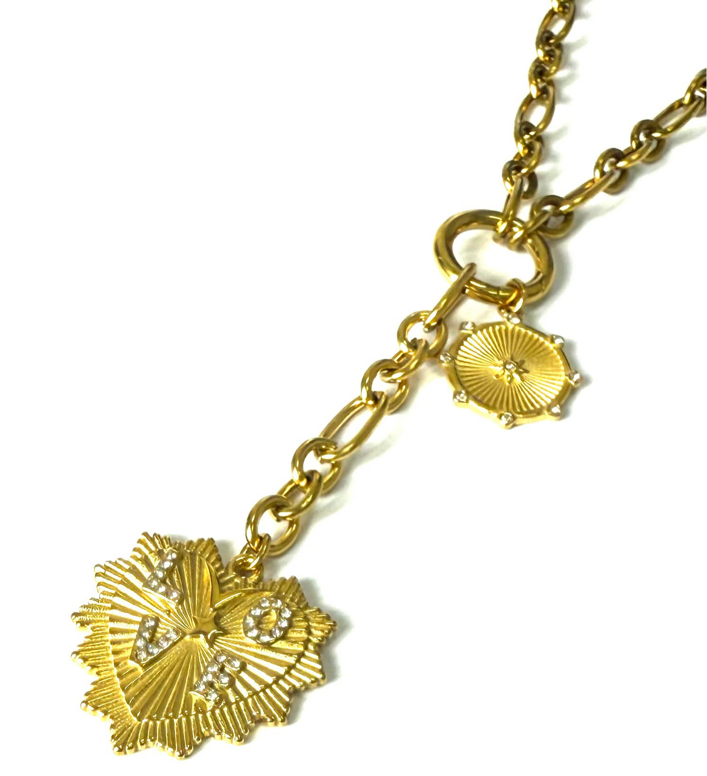 Collier Cravate Love