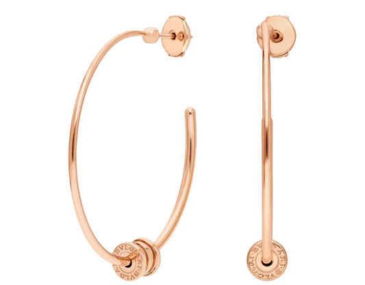 Créoles Bv rose gold