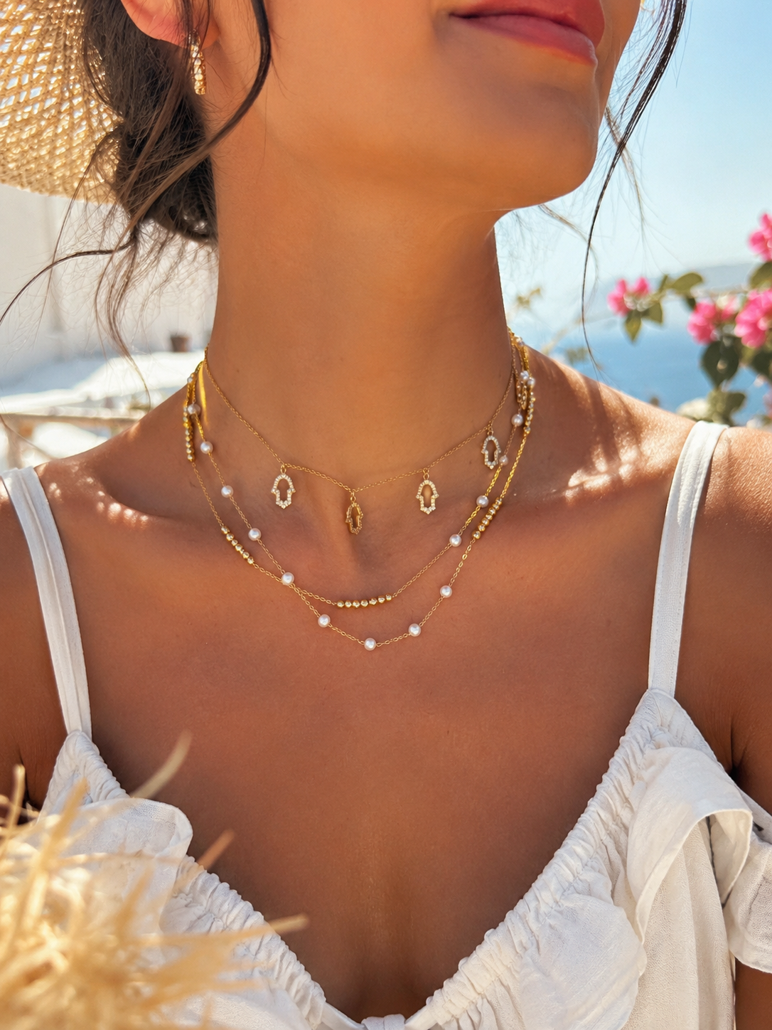 Collier perla