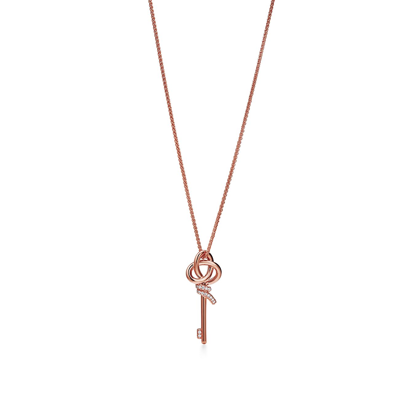 Collier Clef double face