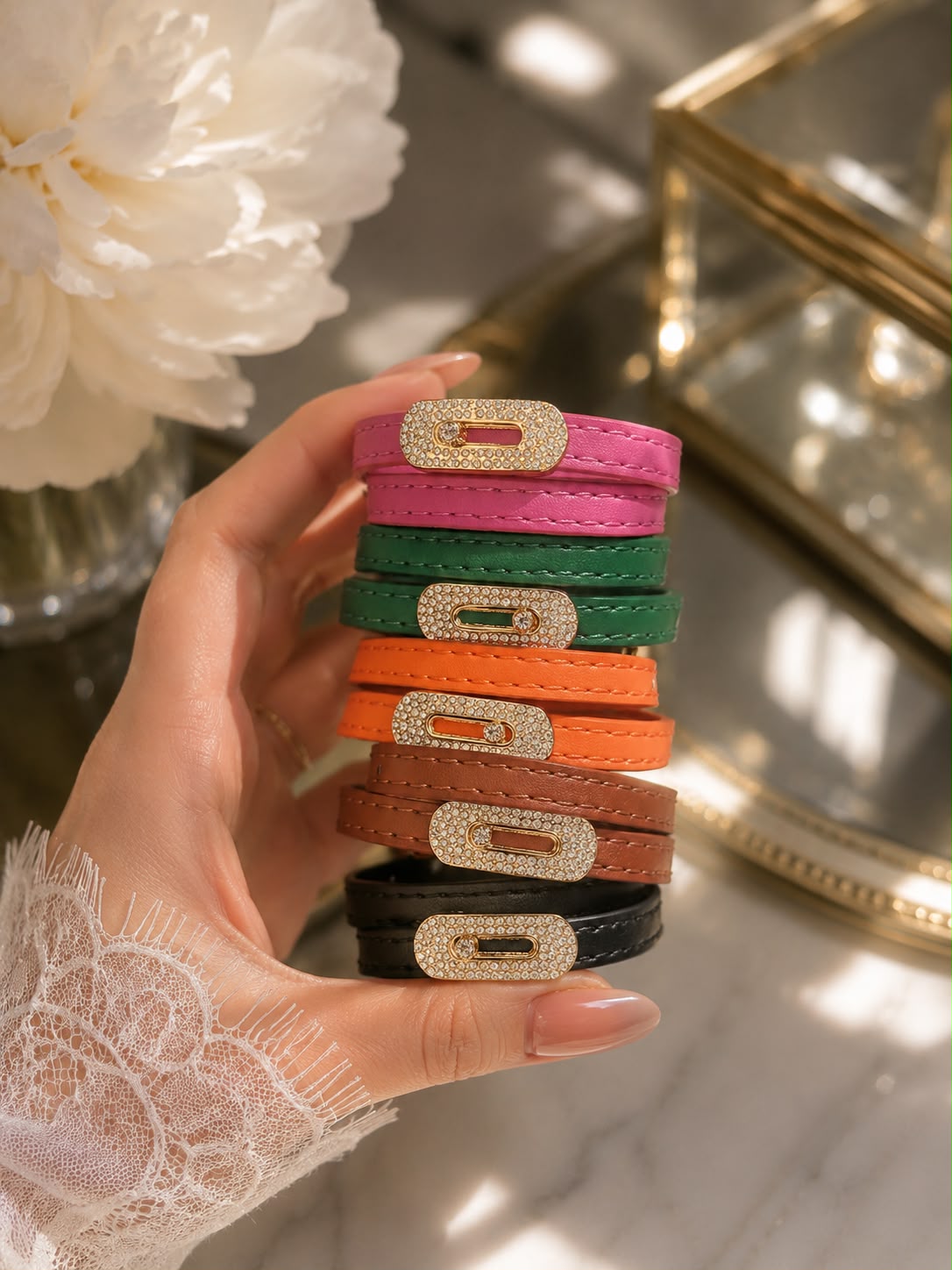 Bracelet Mess serti