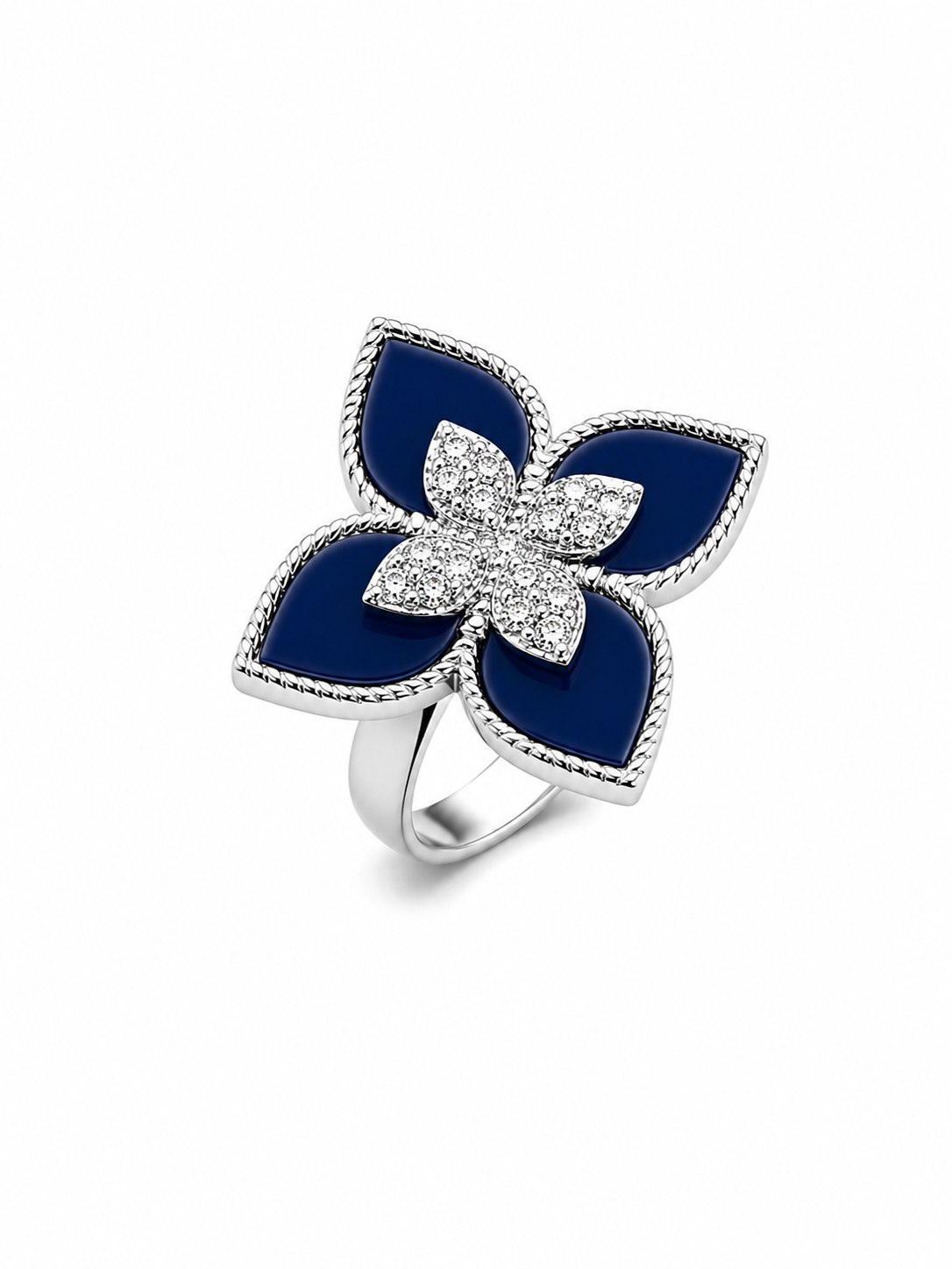 Bague Lys bleu